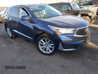 2020 Acura RDX with VIN 5J8TC2H38LL015929, listed as a IAAI auction lot 41533402 with 50,450 mi miles and . Bid and sale history available at DreamBid. Image 1.