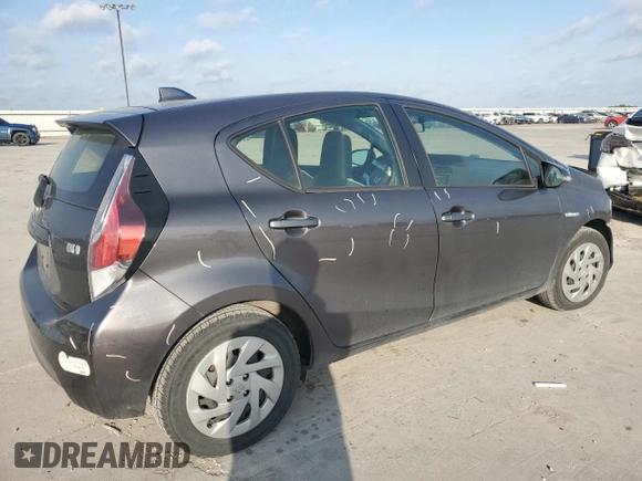 2016 Toyota Prius One z VIN JTDKDTB37G1124129, wystawiony jako Copart lot #51744455 z przebiegiem 105 422 mil mil oraz Szkoda całkowita • Salvage title. Historia ofert i sprzedaży dostępna na DreamBid. Obrazek 3.