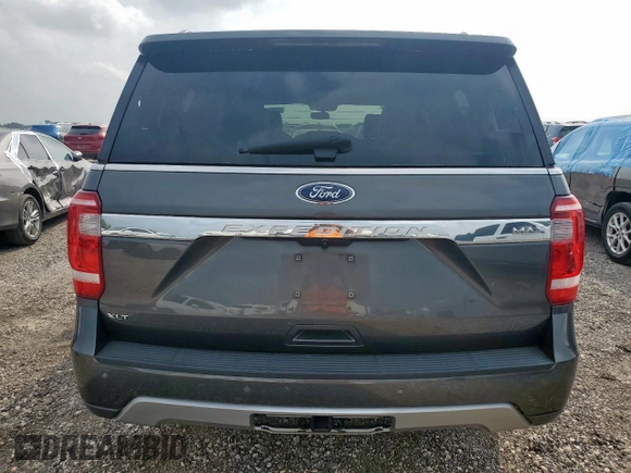 2020 Ford Expedition Max XLT z VIN 1FMJK1HT8LEA98250, wystawiony jako Copart lot #56626975 z przebiegiem 158 448 mil mil oraz Czysty tytuł • Clean title. Historia ofert i sprzedaży dostępna na DreamBid. Obrazek 6.