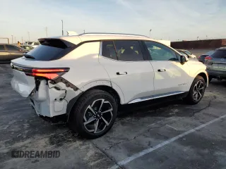 2024 Chevrolet Equinox EV LT with VIN 3GN7DLRP0RS247200, listed as a Copart auction lot 45700675 with 3,479 mi miles and Salvage Title. Bid and sale history available at DreamBid. Image 3.