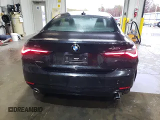 2022 BMW 4 Series 430i xDrive with VIN WBA73AP08NCJ13232, listed as a Copart auction lot 76399214 with 32,734 mi miles and Salvage Title. Bid and sale history available at DreamBid. Image 6.