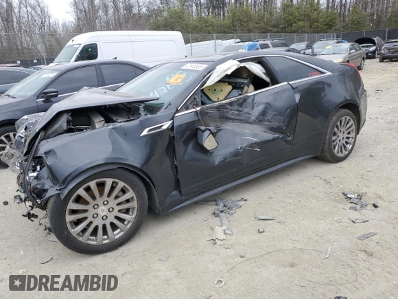 2012 Cadillac CTS Performance with VIN 1G6DJ1E30C0101764, listed as a Copart auction lot 47945835 with Not Provided miles and Salvage Title. Bid and sale history available at DreamBid. Image 1.