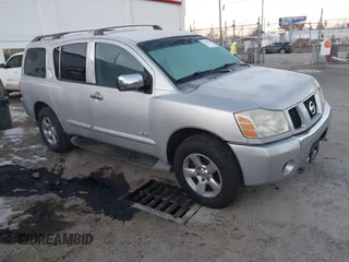 2007 Nissan Armada SE with VIN 5N1AA08C07N716759, listed as a IAAI auction lot 41299134 with 166,465 mi miles and . Bid and sale history available at DreamBid. Image 1.