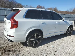 2018 Volvo XC90 R-Design with VIN YV4A22PM4J1214131, listed as a Copart auction lot 83677484 with 144,973 mi miles and Salvage Title. Bid and sale history available at carsss.com. Image 3.