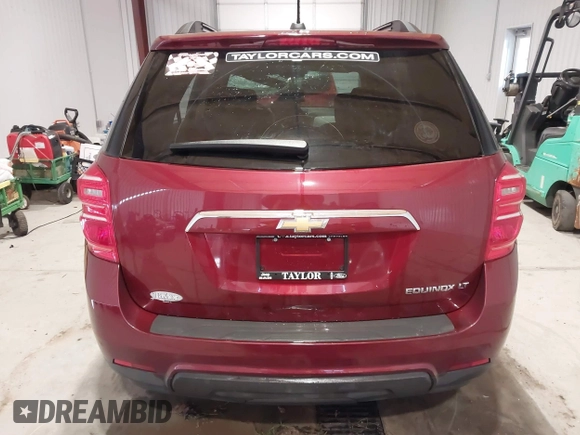 2016 Chevrolet Equinox LT with VIN 2GNALCEK6G6353357, listed as a IAAI auction lot 40942273 with 126,862 mi miles and . Bid and sale history available at carsss.com. Image 16.