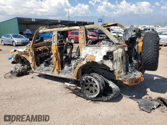2022 Ford Bronco Raptor with VIN 1FMEE5JR2NLA51048, listed as a Copart auction lot 59994195 with Not provided miles and Salvage title. Bid and sale history available at DreamBid. Image 2.