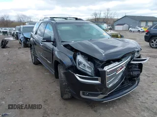 2014 GMC Acadia Denali with VIN 1GKKVTKD8EJ205759, listed as a IAAI auction lot 41952652 with 153,538 mi miles and . Bid and sale history available at carsss.com. Image 1.