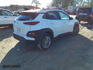 2021 Hyundai Kona SEL with VIN KM8K22AA9MU736208, listed as a IAAI auction lot 41452138 with 64,339 mi miles. Bid and sale history available at carsss.com. Image 4.