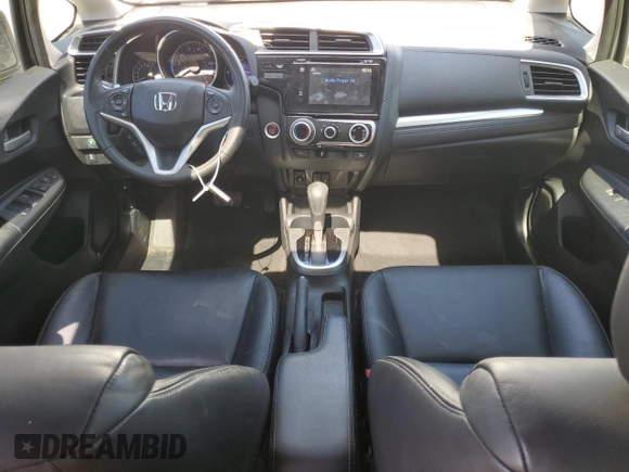 2015 Honda Fit EX-L with VIN 3HGGK5H87FM749384, listed as a Copart auction lot 50258455 with 73,079 mi miles and Salvage Title. Bid and sale history available at carsss.com. Image 8.