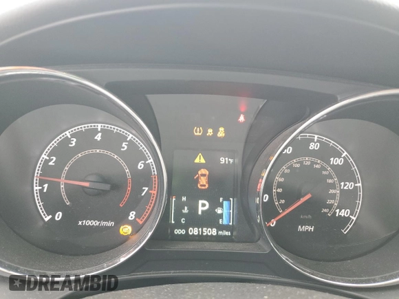 2018 Mitsubishi Outlander SE z VIN JA4AP3AW4JU019580, wystawiony jako Copart lot #66179125 z przebiegiem 81 508 mil mil oraz Szkoda całkowita • Salvage title. Historia ofert i sprzedaży dostępna na DreamBid. Obrazek 9.