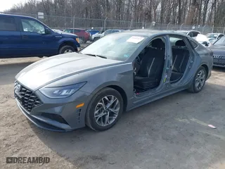 2022 Hyundai Sonata SEL with VIN KMHL14JA6NA224833, listed as a IAAI auction lot 41607337 with 56,663 mi miles. Bid and sale history available at carsss.com. Image 17.