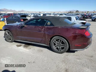 2018 Ford Mustang EcoBoost Premium with VIN 1FATP8UH9J5118260, listed as a Copart auction lot 46352095 with 93,671 mi miles and Salvage Title. Bid and sale history available at carsss.com. Image 2.