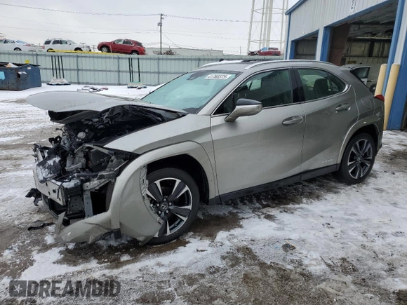 2022 Lexus UX 250h z VIN JTHP9JBH0N2062666, wystawiony jako Copart lot #41768375 z przebiegiem 41 805 mil mil oraz Szkoda całkowita • Salvage title. Historia ofert i sprzedaży dostępna na DreamBid. Obrazek 1.