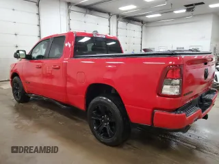 2021 Ram 1500 Big Horn with VIN 1C6SRFBT6MN771958, listed as a Copart auction lot 56236575 with 76,090 mi miles and Salvage title. Bid and sale history available at DreamBid. Image 2.