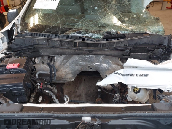 2020 Chevrolet Silverado 1500 LT with VIN 1GCRYDED9LZ166441, listed as a IAAI auction lot 41813441 with Not Provided miles. Bid and sale history available at carsss.com. Image 10.