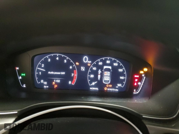 2023 Acura Integra with VIN 19UDE4H21PA026824, listed as a Copart auction lot 49228455 with 19,272 mi miles and Salvage Title. Bid and sale history available at DreamBid. Image 9.