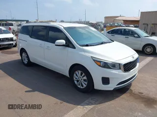 2015 Kia Sedona LX with VIN KNDMB5C15F6026922, listed as a IAAI auction lot 41563861 with 133,733 mi miles. Bid and sale history available at carsss.com. Image 1.