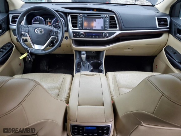 2015 Toyota Highlander Limited with VIN 5TDDKRFH8FS206895, listed as a Copart auction lot 44182455 with 85,927 mi miles and Salvage Title. Bid and sale history available at carsss.com. Image 8.