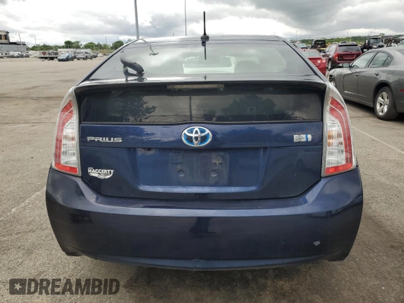 2013 Toyota Prius One z VIN JTDKN3DU6D1647995, wystawiony jako Copart lot #56371735 z przebiegiem 130 154 mil mil oraz Szkoda całkowita • Salvage title. Historia ofert i sprzedaży dostępna na DreamBid. Obrazek 6.