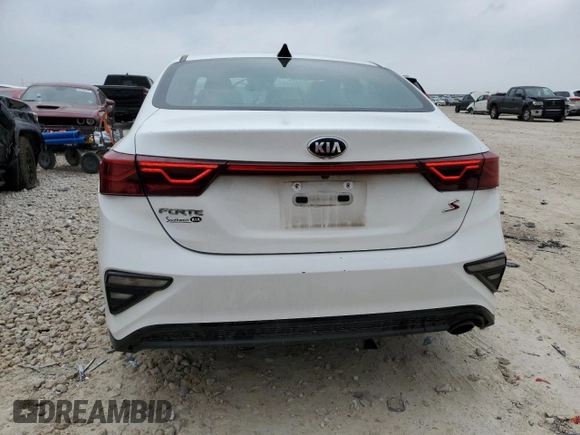 2019 Kia Forte S with VIN 3KPF34AD2KE015622, listed as a Copart auction lot 51613065 with 59,025 mi miles and Salvage Title. Bid and sale history available at carsss.com. Image 6.