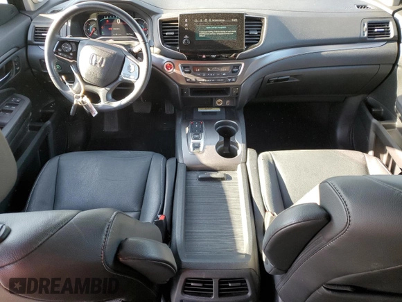 2021 Honda Pilot Special Edition with VIN 5FNYF5H20MB025749, listed as a Copart auction lot 50597185 with 46,173 mi miles and Salvage Title. Bid and sale history available at DreamBid. Image 8.