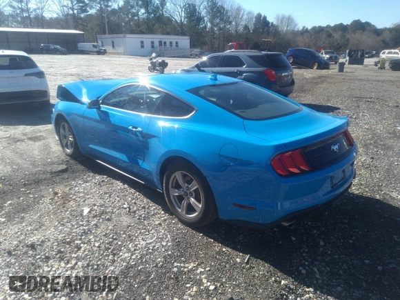 2023 Ford Mustang EcoBoost with VIN 1FA6P8TH5P5113600, listed as a IAAI auction lot 41600458 with 31,713 mi miles. Bid and sale history available at carsss.com. Image 3.