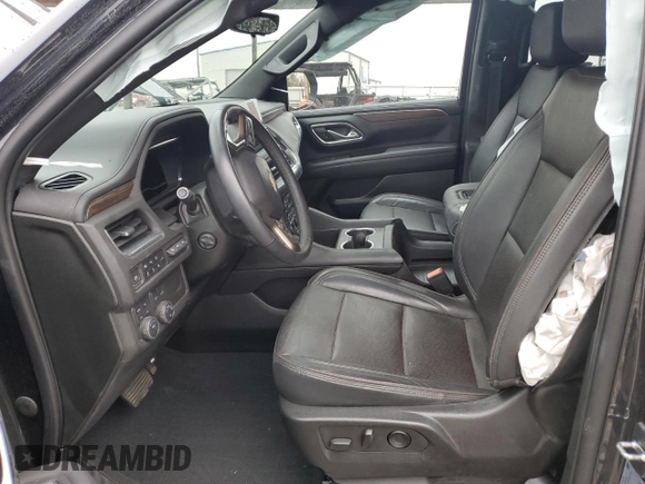 2022 Chevrolet Suburban High Country with VIN 1GNSKGKLXNR363841, listed as a Copart auction lot 84008044 with 42,053 mi miles and Salvage Title. Bid and sale history available at DreamBid. Image 7.