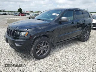 2021 Jeep Grand Cherokee Limited X with VIN 1C4RJFBG0MC802294, listed as a Copart auction lot 61216005 with 43,832 mi miles and Salvage title. Bid and sale history available at DreamBid. Image 1.