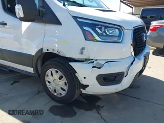 2023 Ford Transit Passenger XL with VIN 1FBAX2YG2PKA59910, listed as a IAAI auction lot 41663186 with 60,803 mi miles and . Bid and sale history available at DreamBid. Image 6.