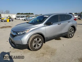2017 Honda CR-V LX with VIN 7FARW5H30HE005900, listed as a Copart auction lot 49061325 with 43,588 mi miles and Salvage Title. Bid and sale history available at carsss.com. Image 1.