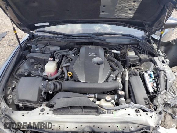 2017 Lexus IS with VIN JTHBA1D2XH5041059, listed as a Copart auction lot 49058355 with 96,955 mi miles and Salvage Title. Bid and sale history available at carsss.com. Image 11.
