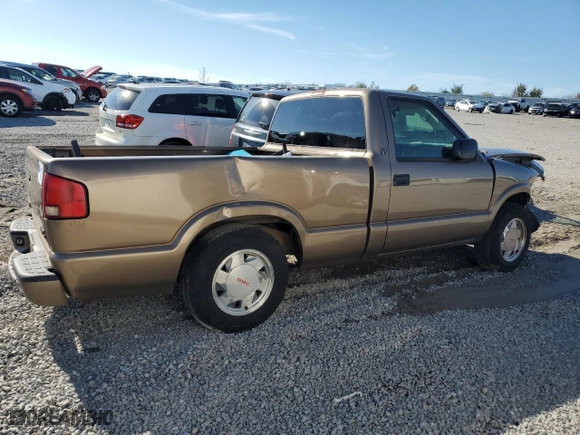 2002 GMC Sonoma SL with VIN 1GTCS145628255534, listed as a Copart auction lot 80115964 with 78,550 mi miles and Salvage Title. Bid and sale history available at carsss.com. Image 3.