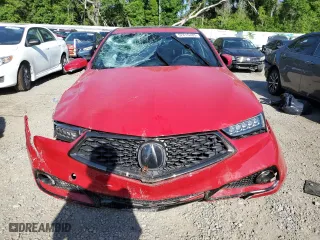 2019 Acura TLX w/A-Spec Pkg with VIN 19UUB3F61KA000581, listed as a Copart auction lot 52616485 with 99,771 mi miles and Non Repairable. Bid and sale history available at carsss.com. Image 5.