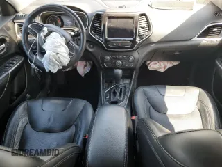 2019 Jeep Cherokee Limited z VIN 1C4PJLDB5KD488351, wystawiony jako Copart lot #54566905 z przebiegiem 55 889 mil mil oraz Nie do naprawy • Non repairable. Historia ofert i sprzedaży dostępna na DreamBid. Obrazek 8.