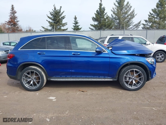 2022 Mercedes-Benz GLC with VIN W1N0G8EB1NG069727, listed as a IAAI auction lot 41841850 with 38,512 mi miles. Bid and sale history available at carsss.com. Image 13.
