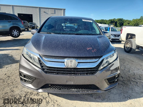 2018 Honda Odyssey EX with VIN 5FNRL6H51JB093079, listed as a Copart auction lot 64400315 with 117,619 mi miles and Non repairable. Bid and sale history available at DreamBid. Image 5.