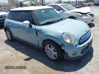2011 MINI Hardtop with VIN WMWSU3C57BT253854, listed as a IAAI auction lot 42599545 with Not provided miles and . Bid and sale history available at DreamBid. Image 1.