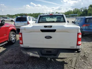 2021 Ford F-150 XL with VIN 1FTMF1CP5MKE21303, listed as a Copart auction lot 56406605 with 93,906 mi miles and Salvage title. Bid and sale history available at DreamBid. Image 6.