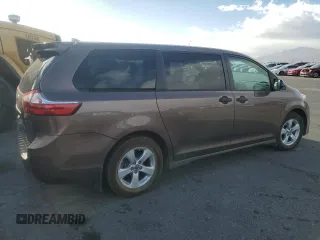 2019 Toyota Sienna L with VIN 5TDZZ3DC4KS976558, listed as a Copart auction lot 47475805 with 55,488 mi miles and Non Repairable. Bid and sale history available at carsss.com. Image 3.