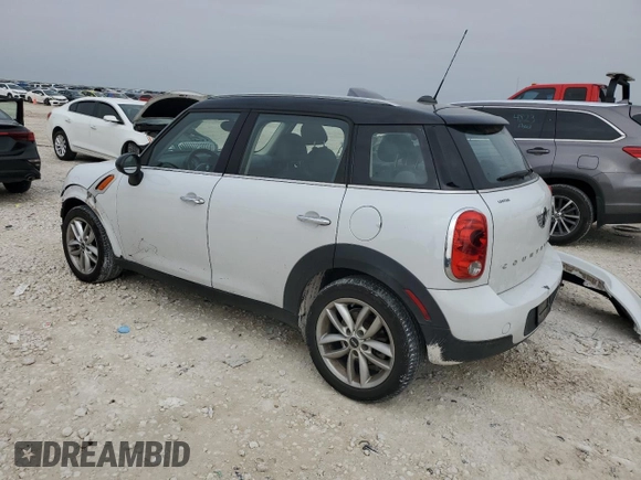 2013 MINI Countryman with VIN WMWZB3C5XDWM31620, listed as a Copart auction lot 51096035 with 93,928 mi miles and Salvage title. Bid and sale history available at DreamBid. Image 2.