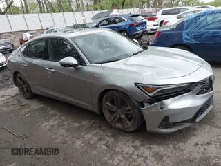 2024 Acura Integra Technology z VIN 19UDE4H63RA005897, wystawiony jako IAAI lot #42200140 z przebiegiem 19 346 mil mil oraz . Historia ofert i sprzedaży dostępna na DreamBid. Obrazek 1.