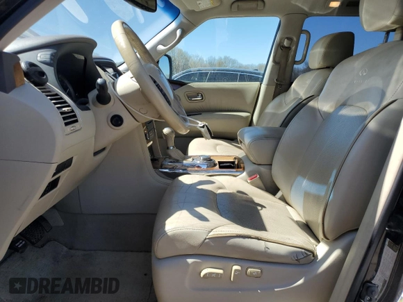 2014 Infiniti QX80 with VIN JN8AZ2NE3E9069203, listed as a Copart auction lot 49429005 with 202,933 mi miles and Clean Title. Bid and sale history available at carsss.com. Image 7.