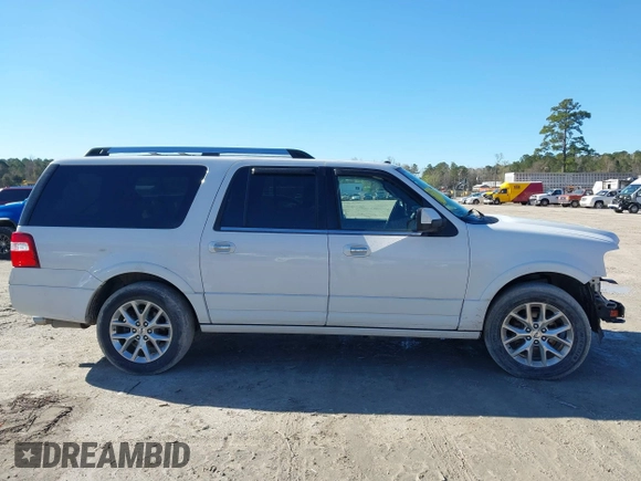 2015 Ford Expedition Max Limited with VIN 1FMJK2AT0FEF46677, listed as a IAAI auction lot 41821917 with 146,420 mi miles and . Bid and sale history available at DreamBid. Image 14.