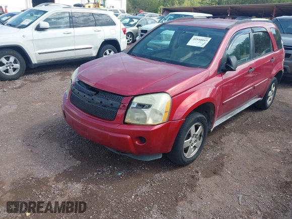 2005 Chevrolet Equinox LS with VIN 2CNDL13F556120210, listed as a IAAI auction lot 41840163 with 195,893 mi miles. Bid and sale history available at carsss.com. Image 2.