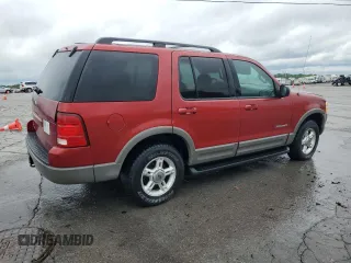 2002 Ford Explorer XLT with VIN 1FMZU63E72UC42443, listed as a Copart auction lot 55075995 with 230,484 mi miles and Clean Title. Bid and sale history available at DreamBid. Image 3.