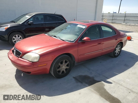 2000 Mercury Sable with VIN 1MEFM53U0YG640107, listed as a Copart auction lot 56667855 with 146,403 mi miles and Salvage title. Bid and sale history available at DreamBid. Image 1.