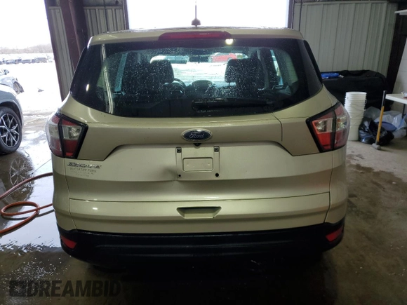 2017 Ford Escape S with VIN 1FMCU0F79HUC85058, listed as a Copart auction lot 44268915 with 71,175 mi miles and Salvage Title. Bid and sale history available at carsss.com. Image 6.