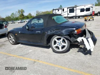 1998 BMW 3 Series 2.8L with VIN 4USCJ3326WLB63281, listed as a Copart auction lot 52087594 with 100,583 mi miles and Salvage Title. Bid and sale history available at carsss.com. Image 2.