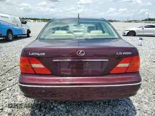 2001 Lexus LS 430 z VIN JTHBN30F410026620, wystawiony jako Copart lot #56330185 z przebiegiem 98 650 mil mil oraz Szkoda całkowita • Salvage title. Historia ofert i sprzedaży dostępna na DreamBid. Obrazek 6.