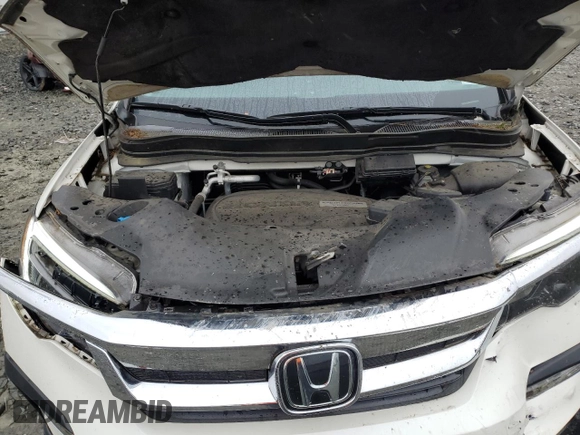 2019 Honda Pilot EX-L with VIN 5FNYF6H5XKB050512, listed as a Copart auction lot 57701295 with 49,031 mi miles and Salvage title. Bid and sale history available at DreamBid. Image 12.